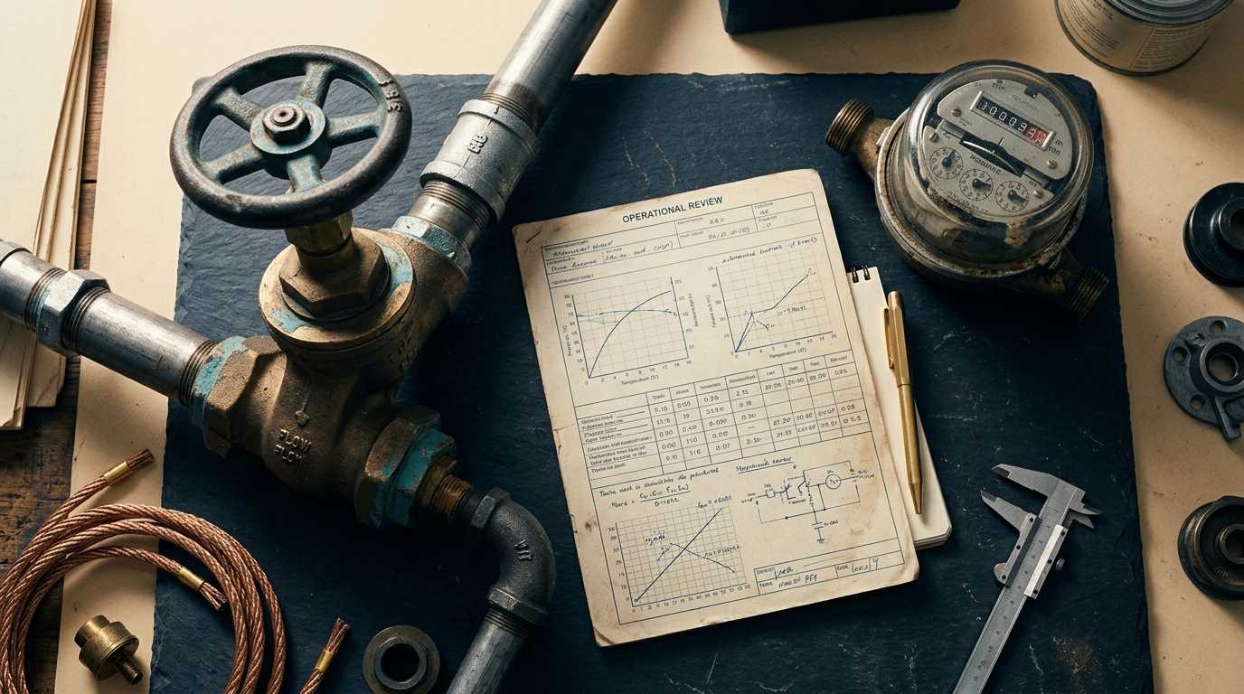 Utility meter and resource-performance materials